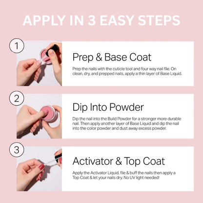 Lunea Powder Dip Nails